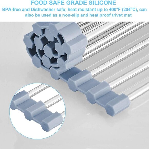 Roll Up Dish Drying Rack - Picture 6 of 6